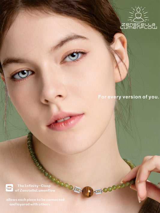 Lumenflow Necklace System — Jasper