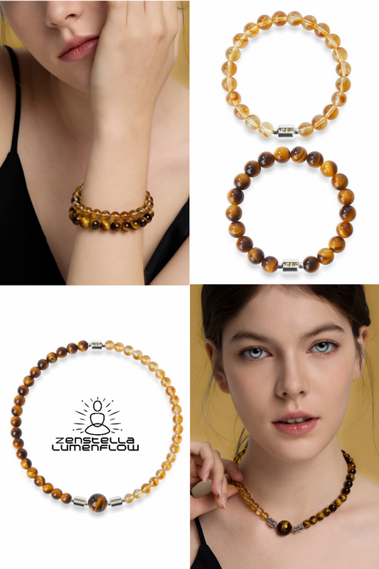 Lumenflow Bracelet System — Tiger’s Eye