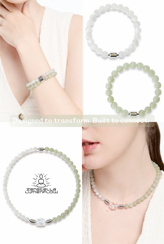 Lumenflow Bracelet System — Jasper