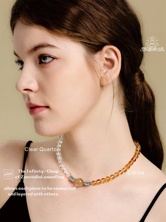 Lumenflow Bracelet System — Smoky Quartz