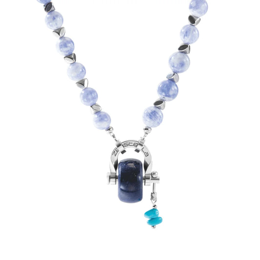 Sagittarius Sodalite & Lapis Lazuli Necklace