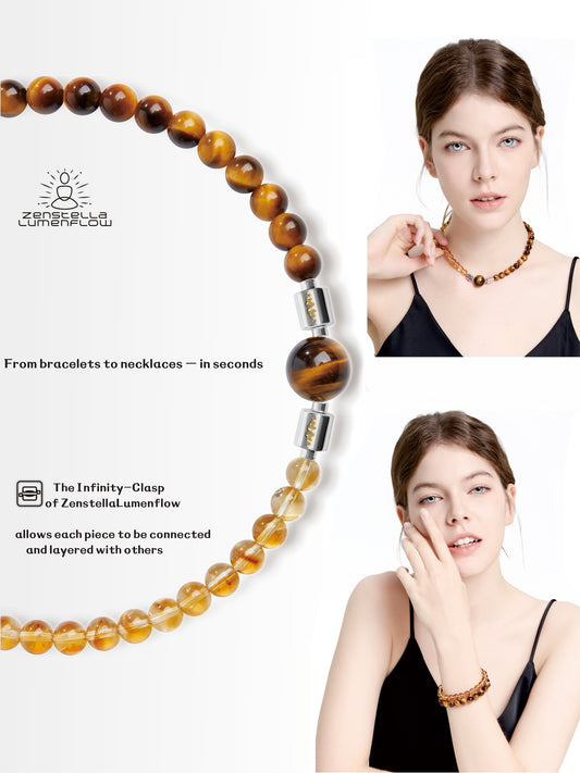 Lumenflow Bracelet System — Tiger’s Eye