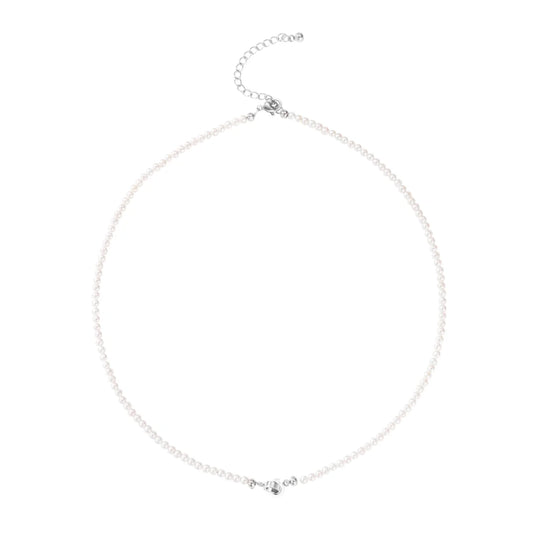 Silken Pearl Necklace