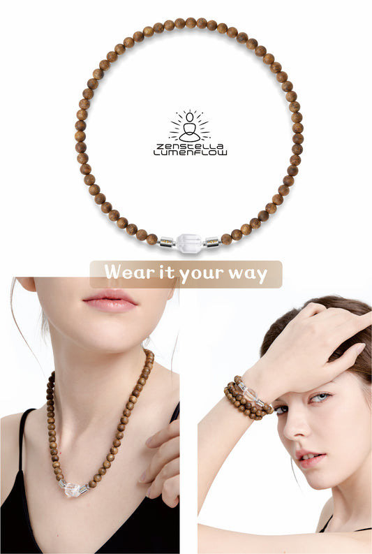 Lumenflow Necklace System — Agarwood