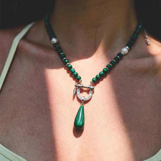 Grove Malachite Necklace